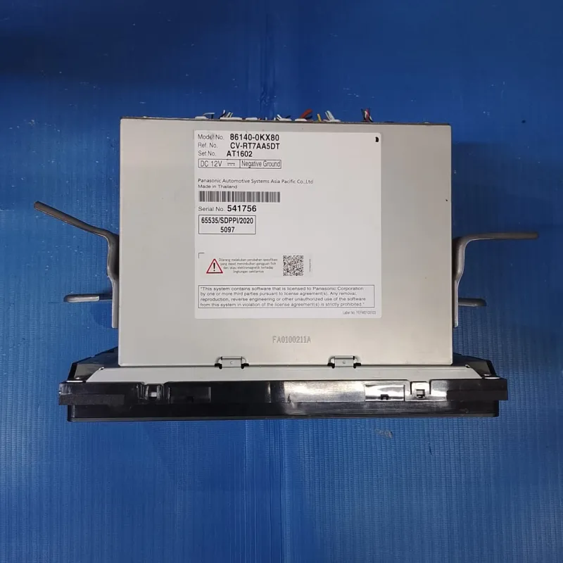Head Unit Toyota Fortuner 2020-2024 86140-0KX80