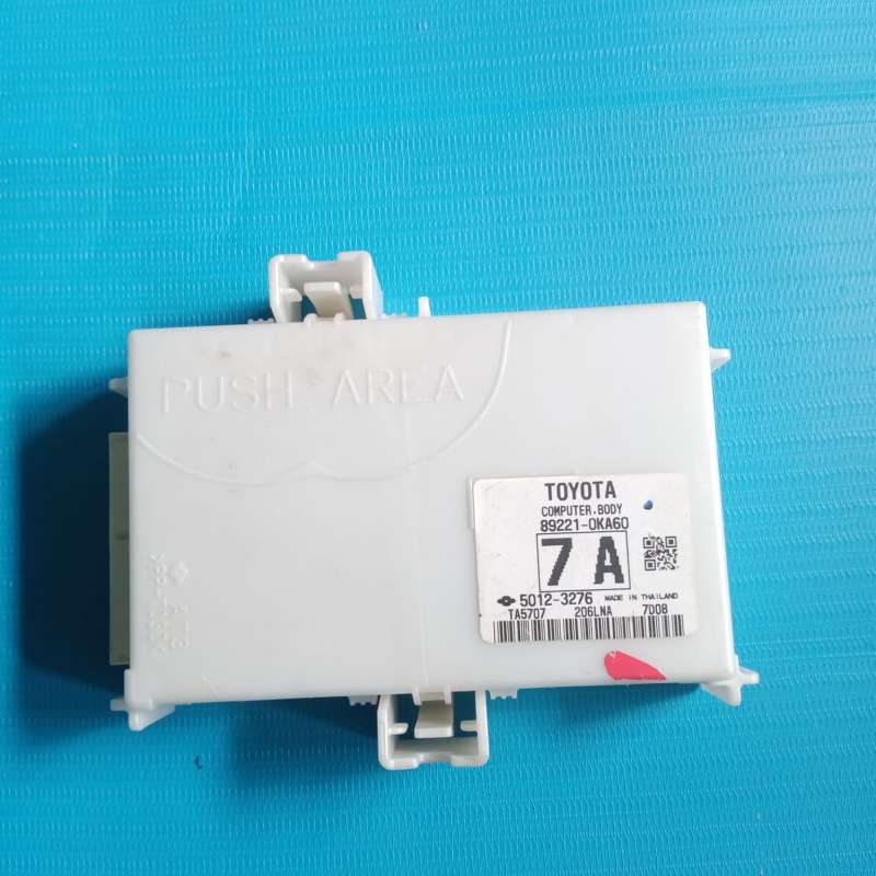 BCM Toyota Fortuner, Innova / Kijang 89221-0KA60 7A 2016-2020 Manual Diesel
