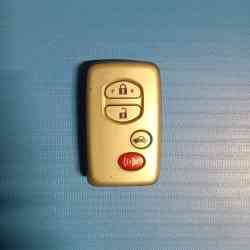 Remote Keyless Toyota Land Cruiser, Vios, Camry, Altis 2008-2013 4 Tombol ETC093LPD0123