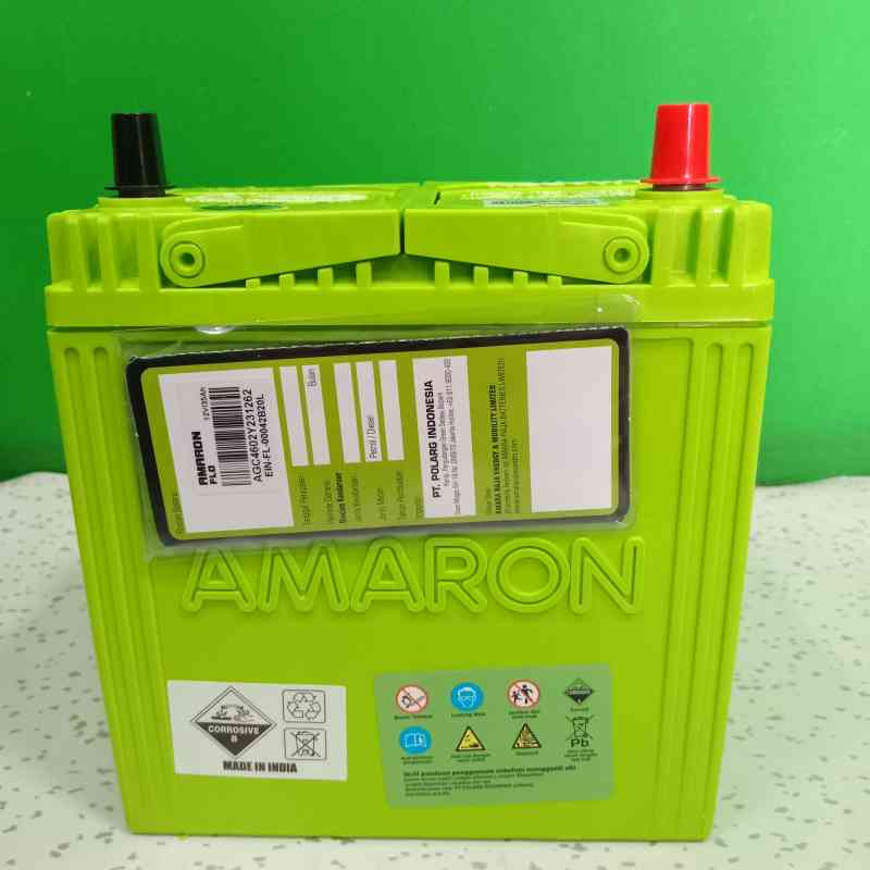 Aki Mobil Flo 55B24R 45 AH Car ACCU Amaron