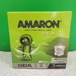 Aki Mobil Flo 55B24L 45 AH Car ACCU Amaron