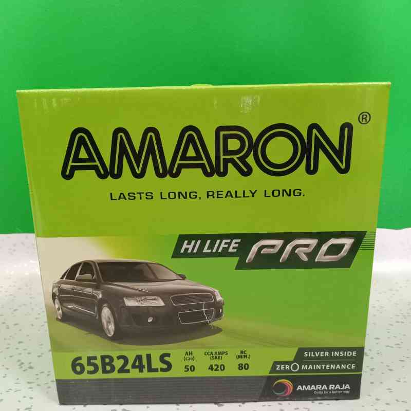 Aki Mobil Pro 65B24LS 50 AH Car ACCU Amaron