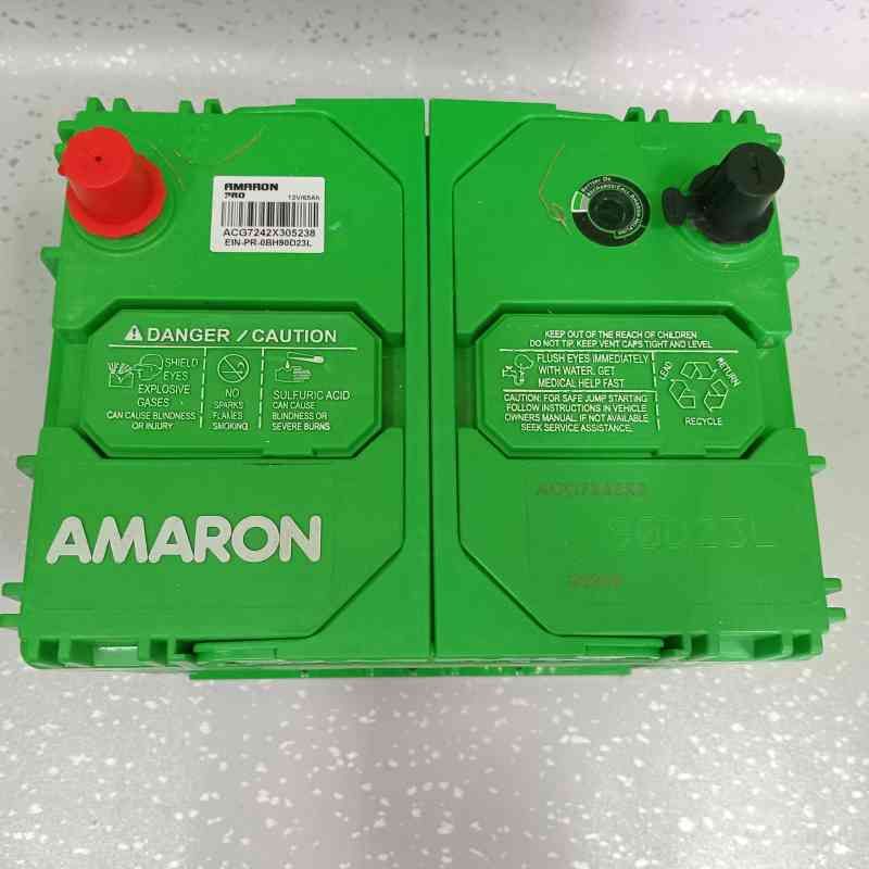 Aki Mobil Pro 90D23L 65 AH Car ACCU Amaron