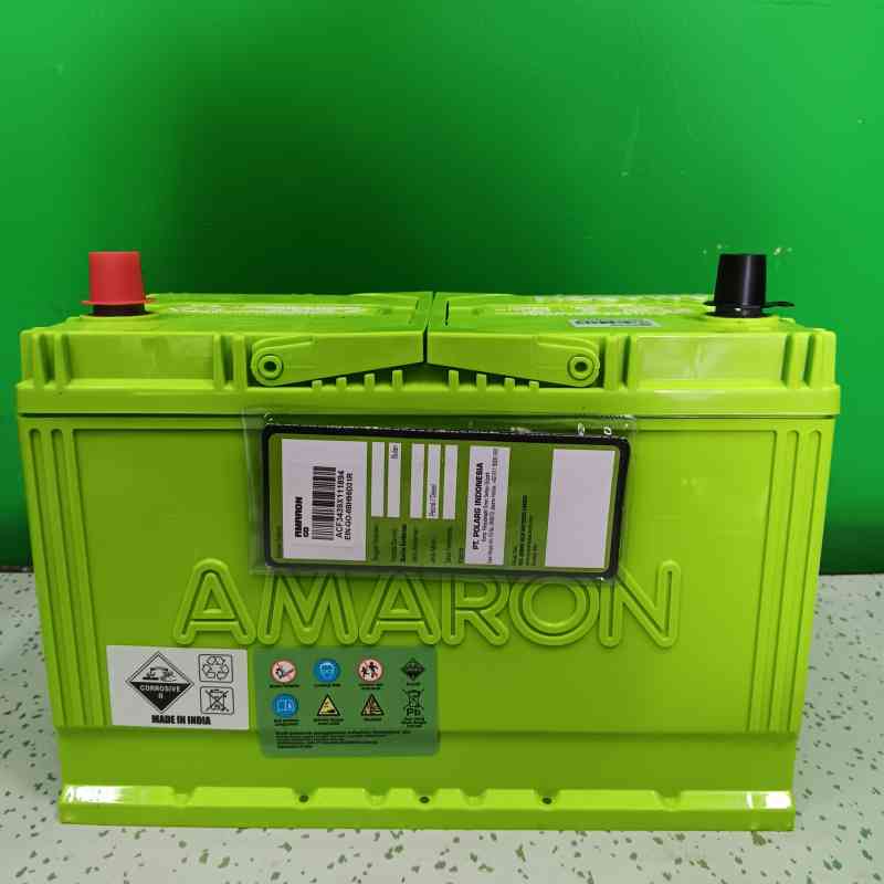 Aki Mobil Go 95D31R 75 AH Car ACCU Amaron