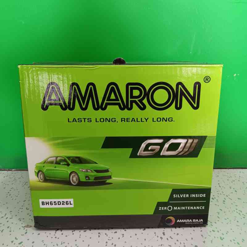 Aki Mobil Go 65D26L 65 AH Car ACCU Amaron