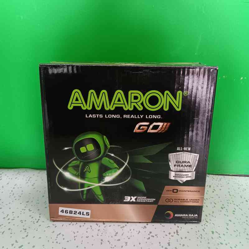 Aki Mobil Go 46B24LS 45 AH Car ACCU Amaron