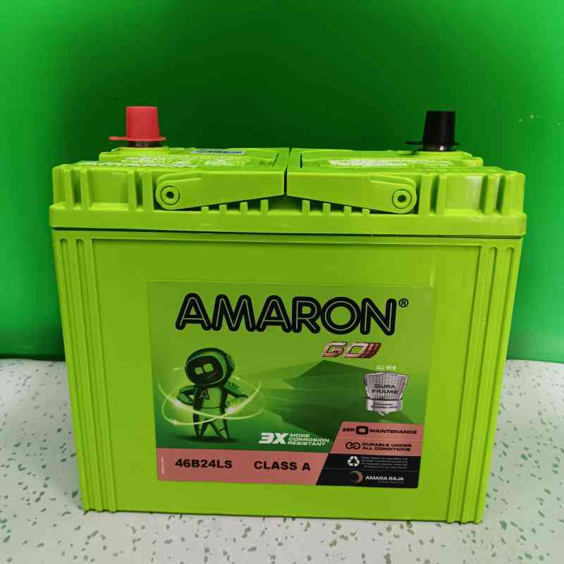 Aki Mobil Go 46B24LS 45 AH Car ACCU Amaron