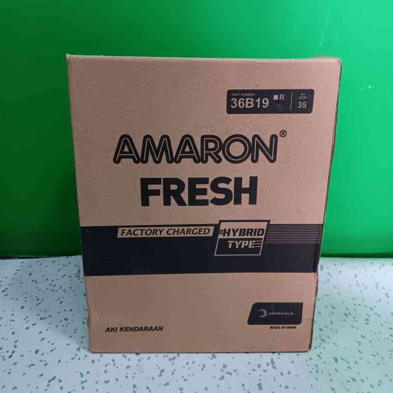 Aki Mobil Hybrid FR400R 35 AH Car ACCU Amaron