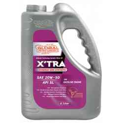 Engine Oils Global X'TRA SYNERGIE SEMI SYNTHETIC SAE 20W-50 API SL