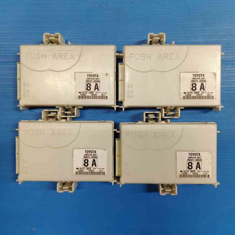 BCM Toyota Sienta 89221-0D440 8A 2016-2018 Cvt Manual Bensin