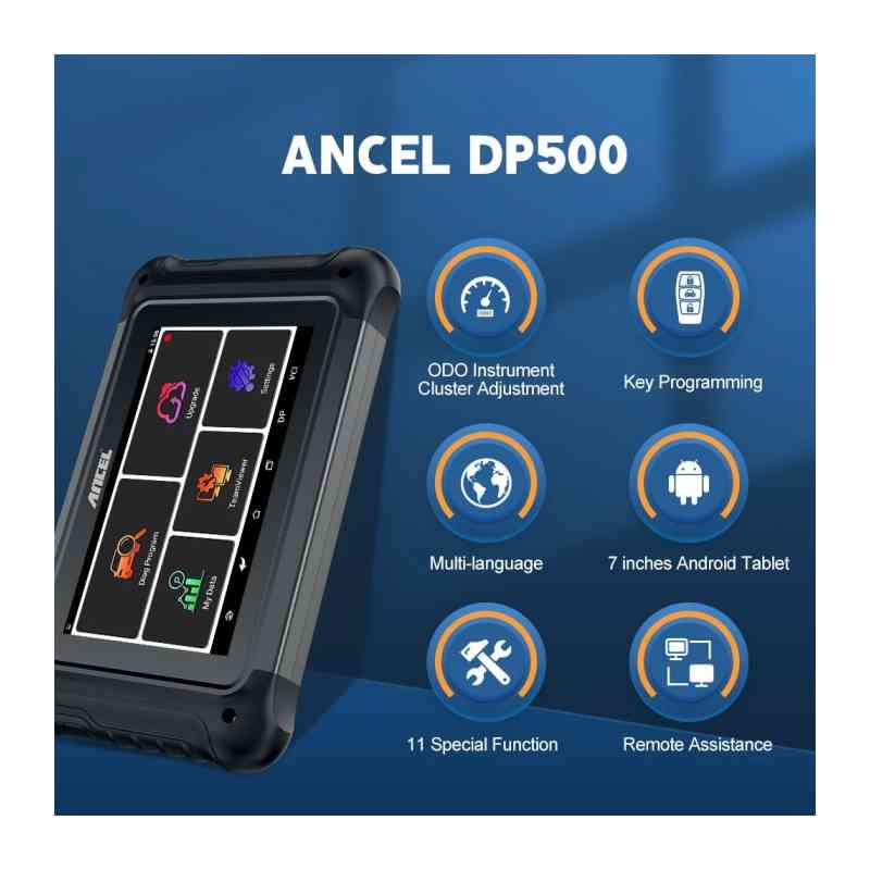 Ancel All in 1 Professional Diagnostic Tool for Key Programming and  ODO Adjustment