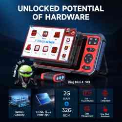 Ancel DS300 OBD2 All System Scan Tool 28++ Spesial Reset Funcition