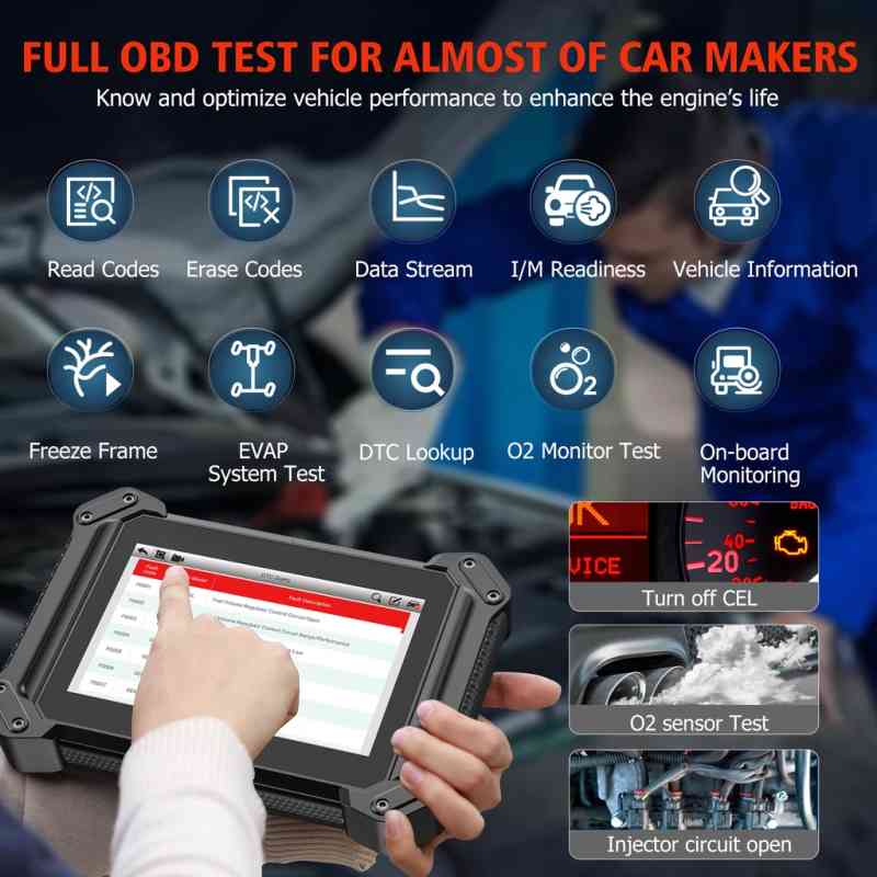 Professional Diagnostice Tool Car and Truck V6 Pro + HD
