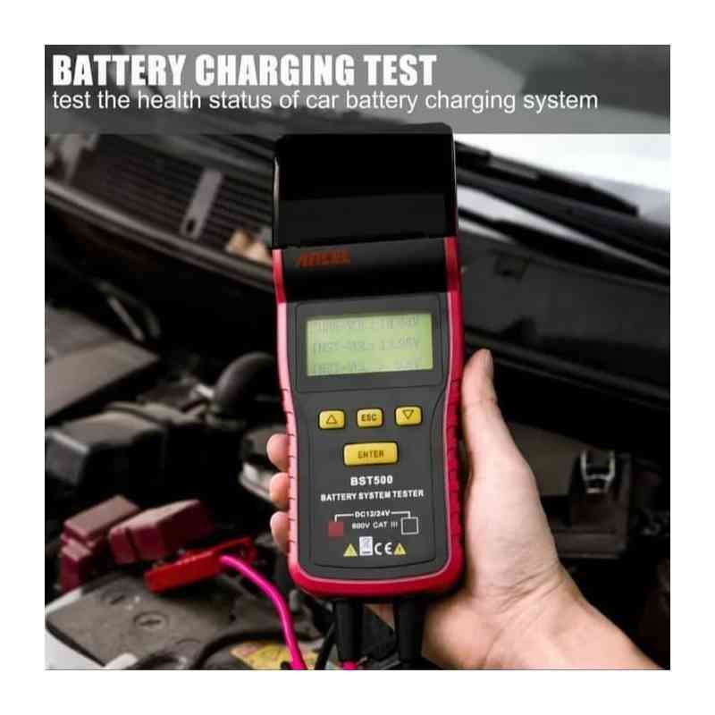 ANCEL BST500 12V 24V Car Battery Tester With Printer