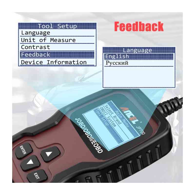 Ancel JP700 Automotive JOBD OBD2 Scanner