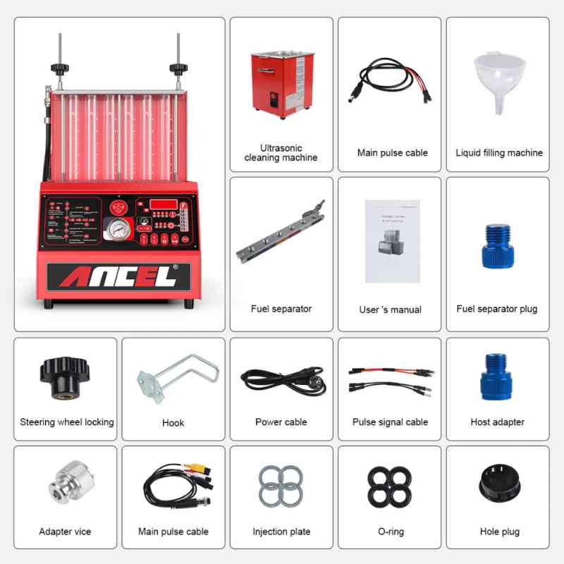 ANCEL AJ600 GDI Injector Cleaner Fuel Injectors
