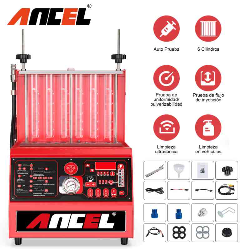 ANCEL AJ600 GDI Injector Cleaner Fuel Injectors