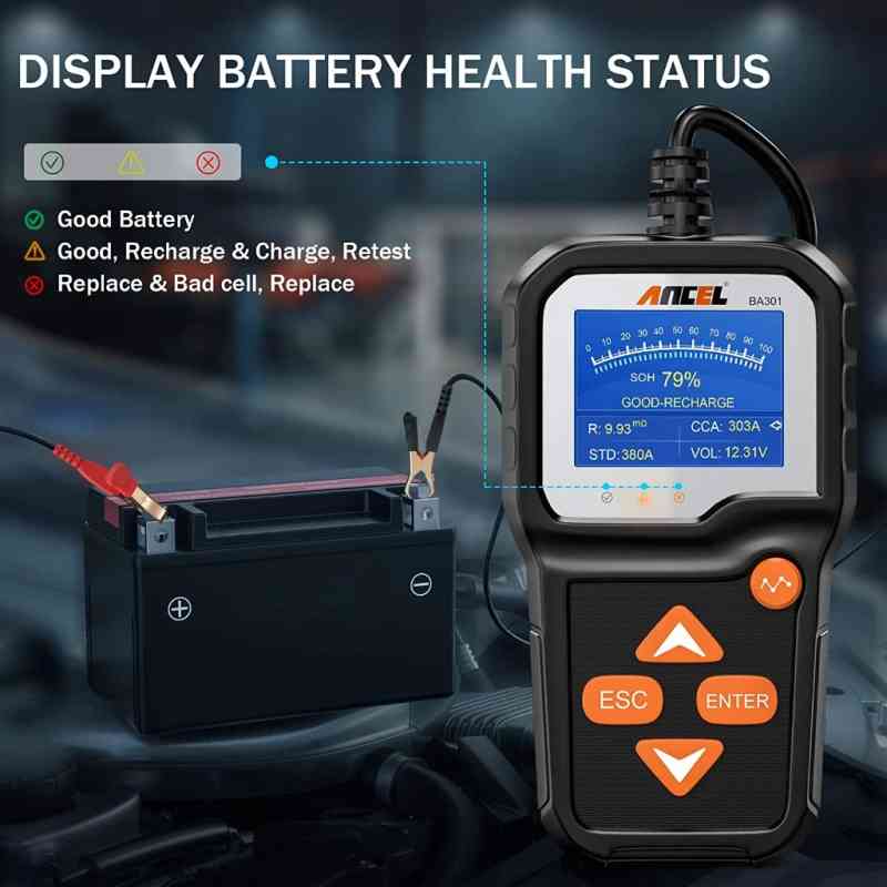 ANCEL BA301 Automotive Battery Tester