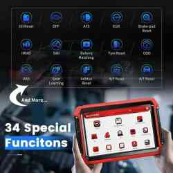 Ancel DS700 Advanced Function Full System Diagnostic Online Coding 34 Maintance Service