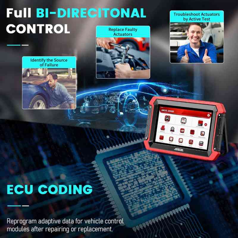 Ancel DS600 Car Scanner Automotive Diagnostic