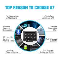 Ancel X7 Car Diagnostic Tools OBD2