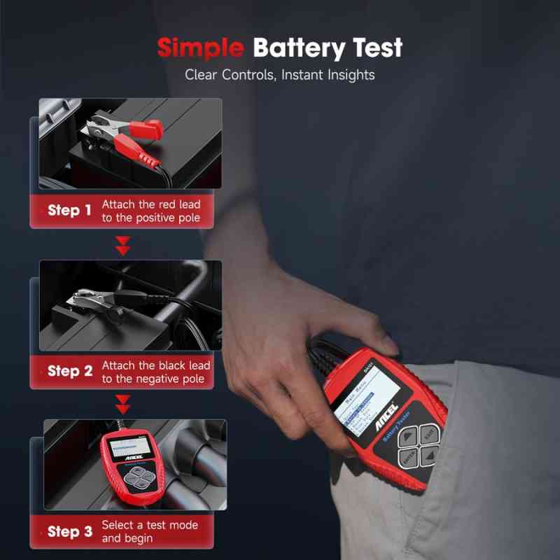 Ancel BA101 Battery Tester