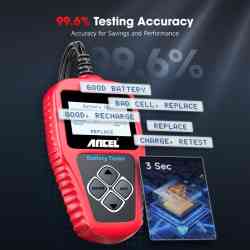 Ancel BA101 Battery Tester