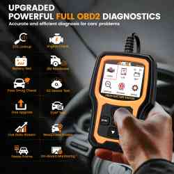 Ancel Battery Tester AD410 PRO and OBD2 Code Reader 2 in 1