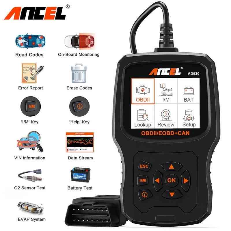 Ancel AD530 Vehicle Auto Diagnostic Scanner Code Reader