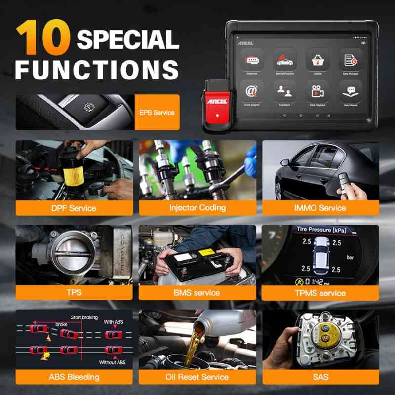 ANCEL X6 Professional OBD2 Scanner