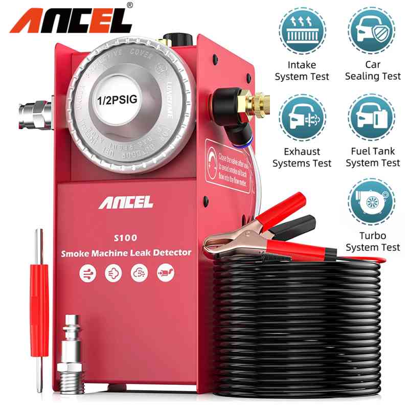Ancel S1000 Professional Car Smoke Leak Detector