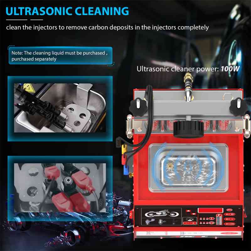 ANCEL AJ400 GDI Car Injector Cleaner Resistance