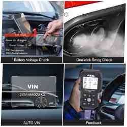 Ancel FD700 Automotive Scanner OBD2 Code Reader Specially Designed for Ford Vehicles