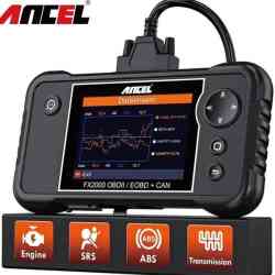 Ancel FX2000 OBD2 Scanner with 4-System Diagnostic 46+ Car Brand