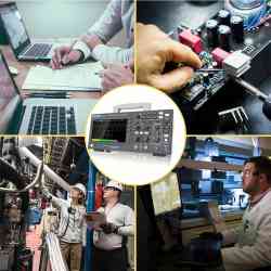 Oscilloscope Hantek DS02C10 | 2CH+1CH | 100MHz | 1GSa/s | 8M Storage | Dilengkapi Signal Generator