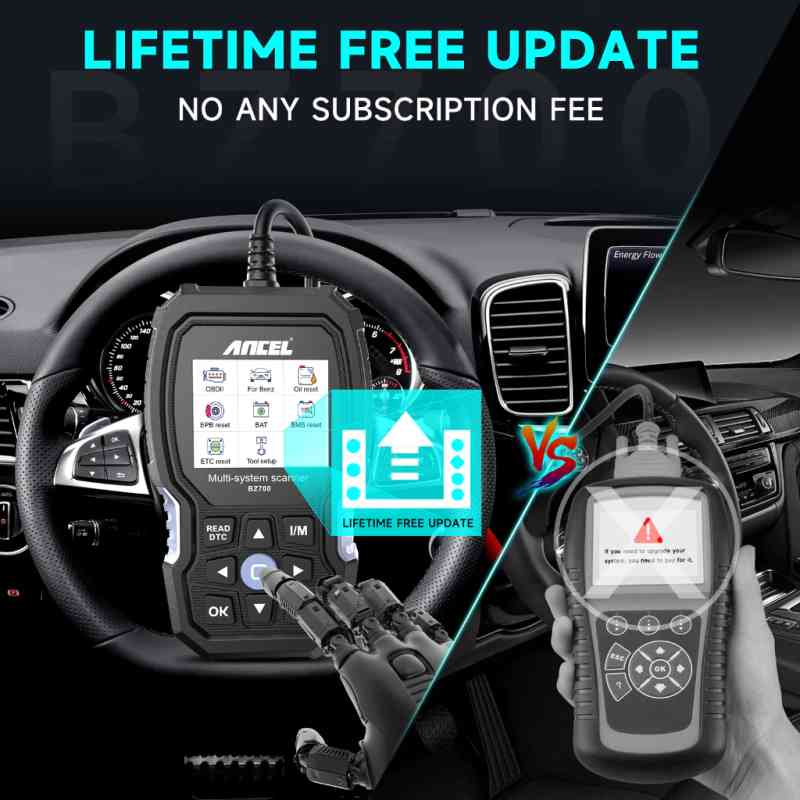 ANCEL BZ700 Professional Automotive OBD2 Scanner Code Reader Specially for Marcedes Benz Vehicles