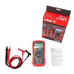 UNI-T UT890D+ Digital Multimeter | True RMS | 6000 Count | NCV | Kapasitansi & Frekuensi | Auto Range