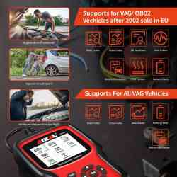 ANCEL VD700 Car Diagnosis Full System OBD2 Code Reader Specially for VAG Vehicles