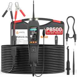 ANCEL PB500 Battery Analyzer | Tes Aki 12V & 24V | CCA 100–2000 | Tes Alternator & Starter
