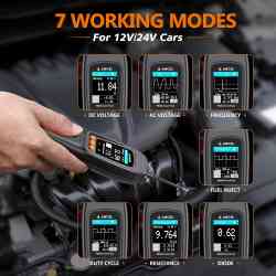 ANCEL PB500 Battery Analyzer | Tes Aki 12V & 24V | CCA 100–2000 | Tes Alternator & Starter