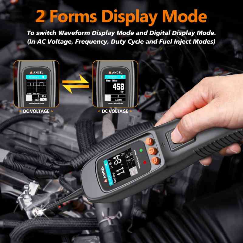 ANCEL PB500 Battery Analyzer | Tes Aki 12V & 24V | CCA 100–2000 | Tes Alternator & Starter