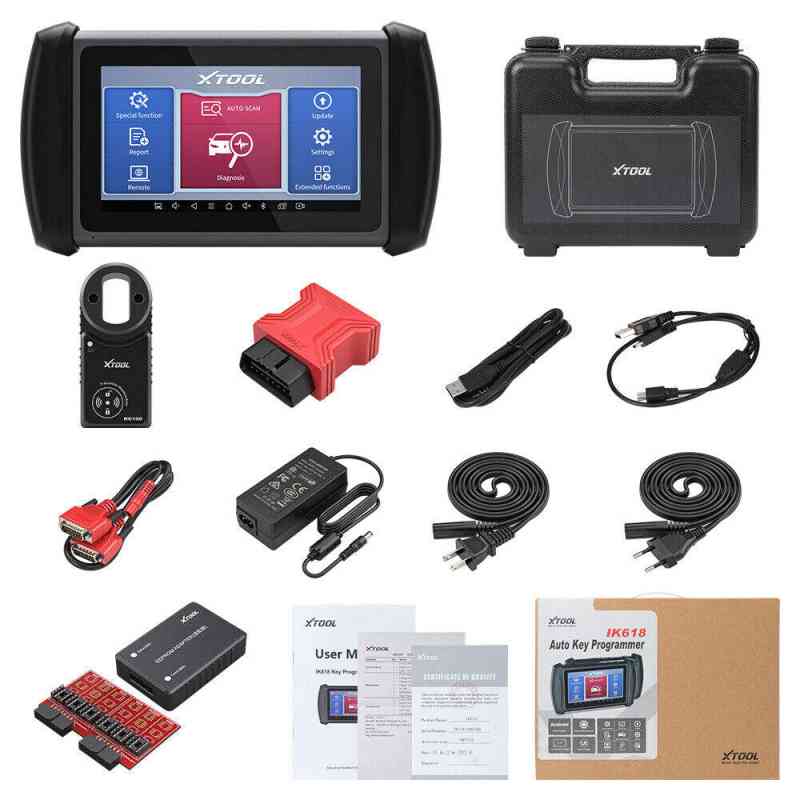XTOOL IK618 X100 Key Programmer Car OBD2 Diagnostic Tools X100PAD3 Key Programmer 30+ Reset Serve Bi- Directional Control