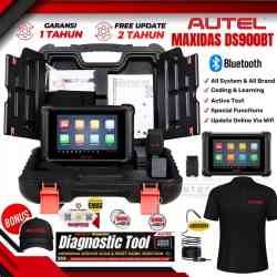 AUTEL MaxiDAS DS900BT Scanner Mobil universal dengan VCI Bluetooth versi Baru AUTEL MaxiDAS DS900