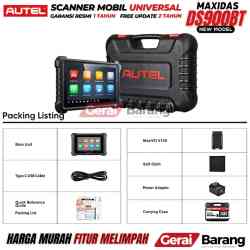 AUTEL MaxiDAS DS900BT Scanner Mobil universal dengan VCI Bluetooth versi Baru AUTEL MaxiDAS DS900