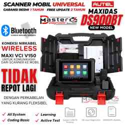 AUTEL MaxiDAS DS900BT Scanner Mobil universal dengan VCI Bluetooth versi Baru AUTEL MaxiDAS DS900