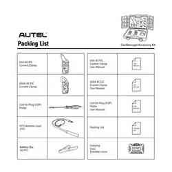 Autel MSOAK MaxiSys Oscilloscope Accessory Kit Wotk With the MaxiFlash VCMI, MSUltra, MS919, MP408 4-channel Oscilloscope