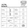 Autel MSOAK MaxiSys Oscilloscope Accessory Kit Wotk With the MaxiFlash VCMI, MSUltra, MS919, MP408 4-channel Oscilloscope