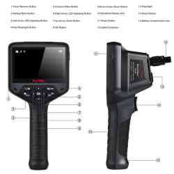 AUTEL MVIHI85 HD Camera for MV480 8.5 mm Dual