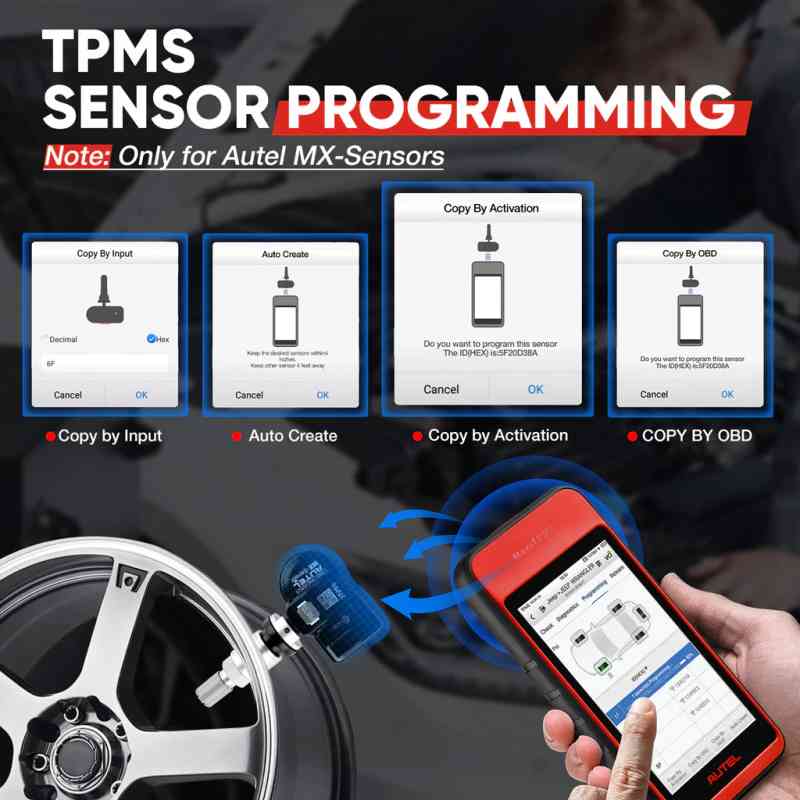 AUTEL MaxiTPMS ITS600 TPMS Bluetooth Diagnostic Scan Tool