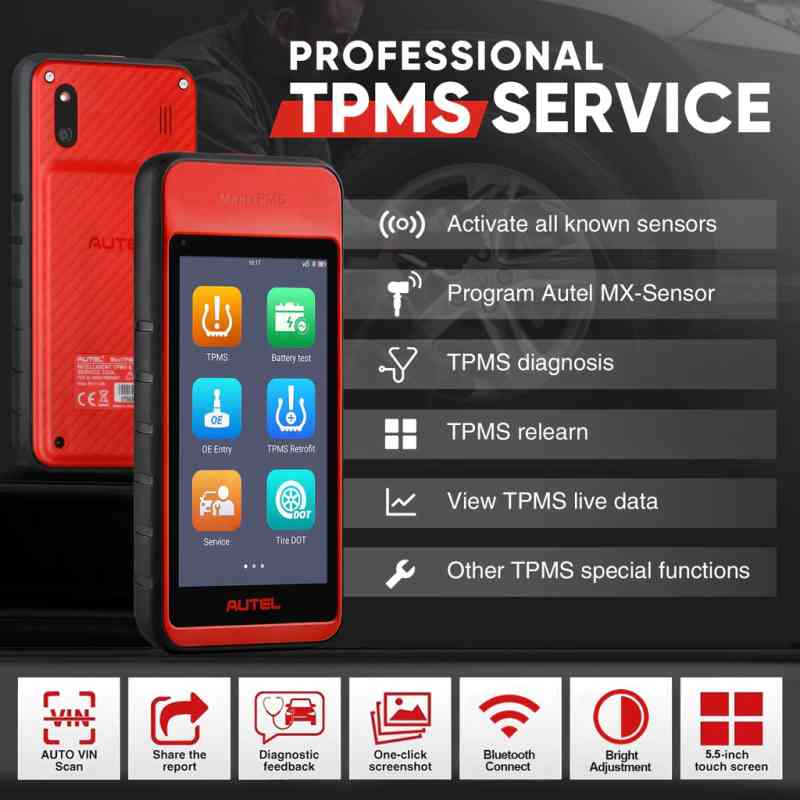 AUTEL MaxiTPMS ITS600 TPMS Bluetooth Diagnostic Scan Tool
